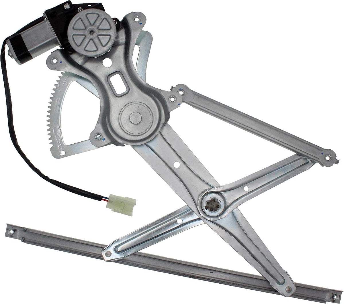 Front Driver Side Power Window Motor and Regulator Assembly Pack of 2 F97265