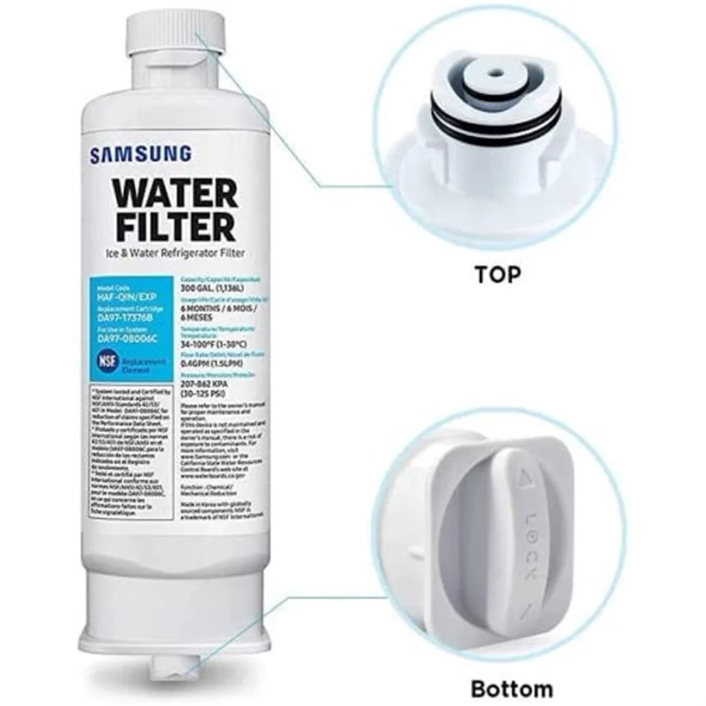Pack of 4 Refrigerator Water Filter J114