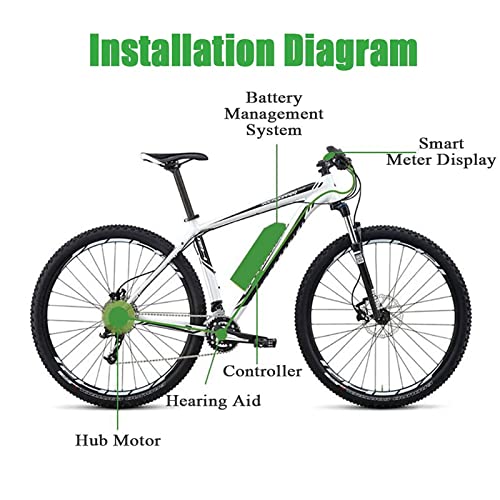 27.5in 48v 1500w Rear Wheel Electric Bicycle Conversion Kit Y75254
