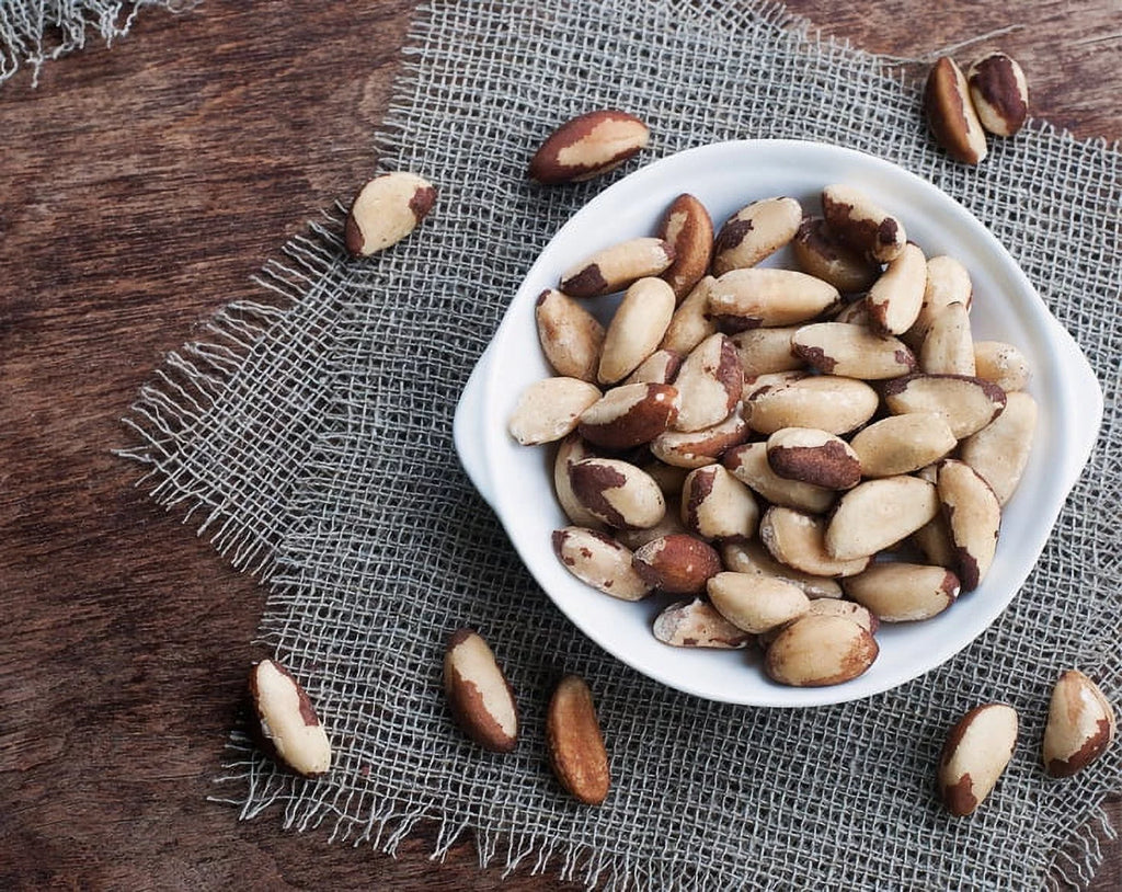 Organic Brazil Nuts, 12 Pounds F6683