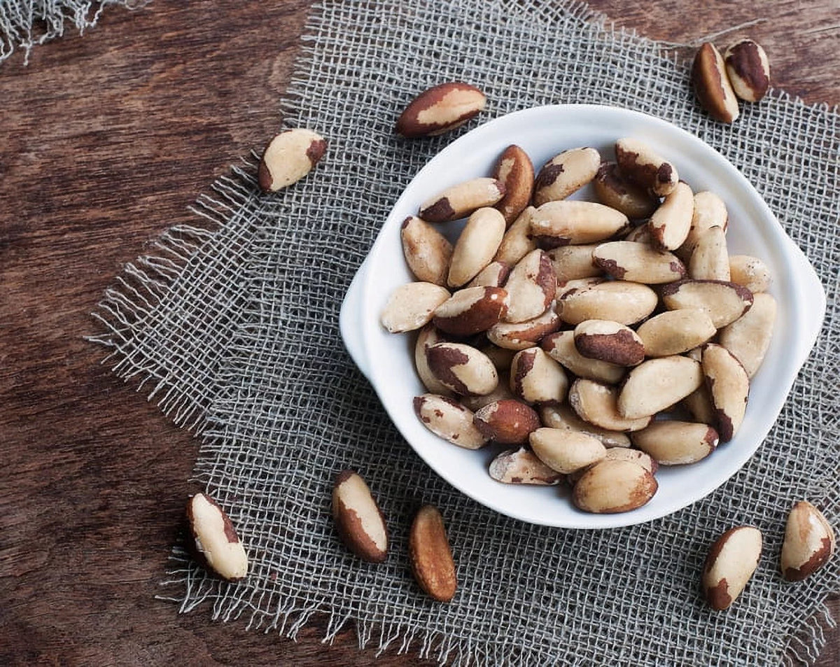 Organic Brazil Nuts, 12 Pounds F6683