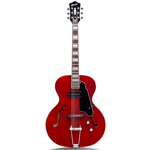 Red Hollow Body Electric Guitar B51620