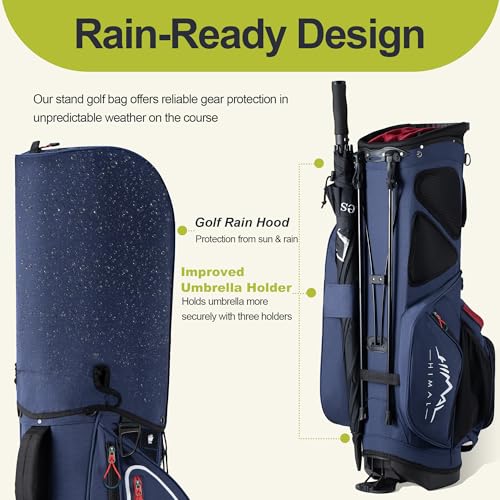 14 Way Golf Stand Bag with 10 Pockets R71921