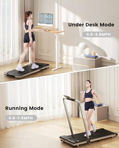 3 in 1 Foldable Walking Pad Treadmill O76988