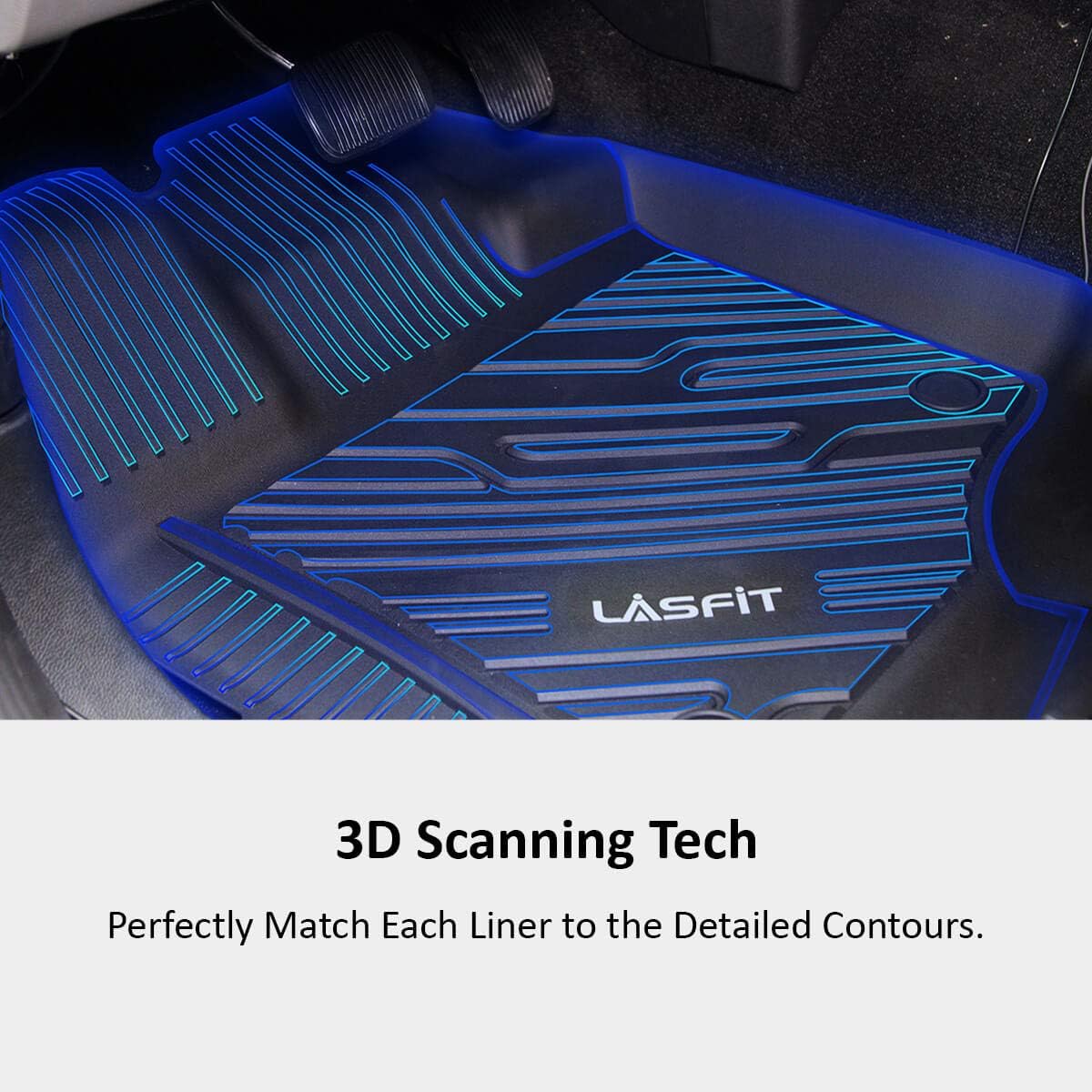 Black All Weather TPE Floor Liners B939162