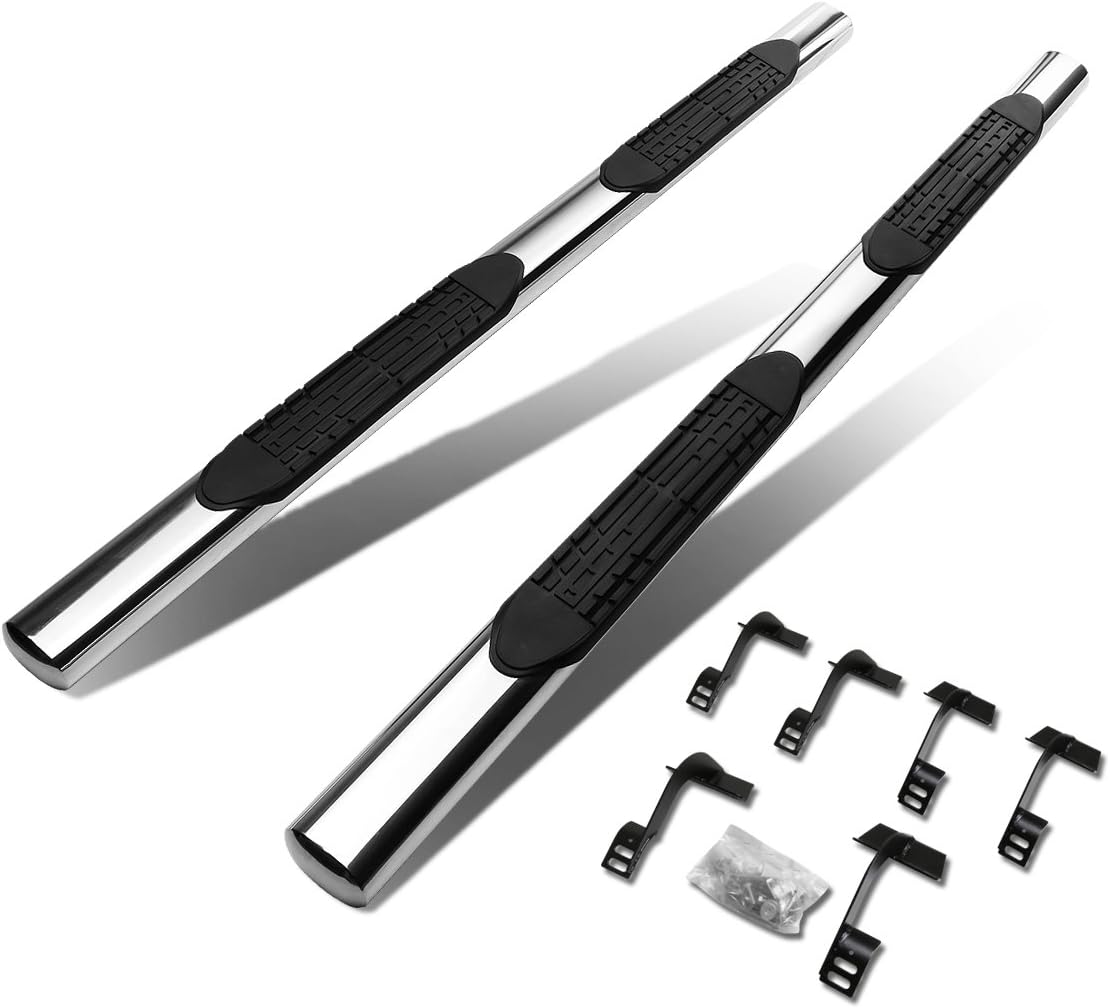 4 Inches Oval Stainless Steel Side Step Nerf Bar Running Board K778372