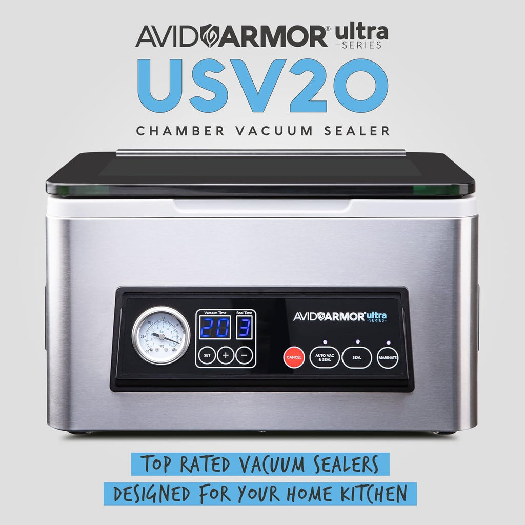 Compact Chamber Vacuum Sealer Machine with 11.5-Inch Sealer Bar M6010