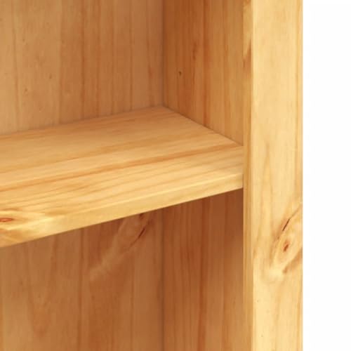 3-Tier Rustic Mexican Pinewood Bookcase Y177