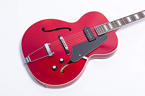 Red Hollow Body Electric Guitar B51620