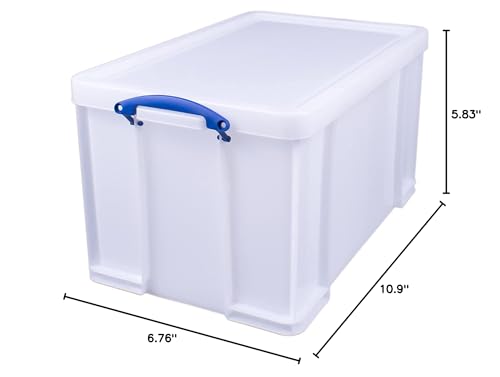 Plastic Storage Box 64 Litre White V3678