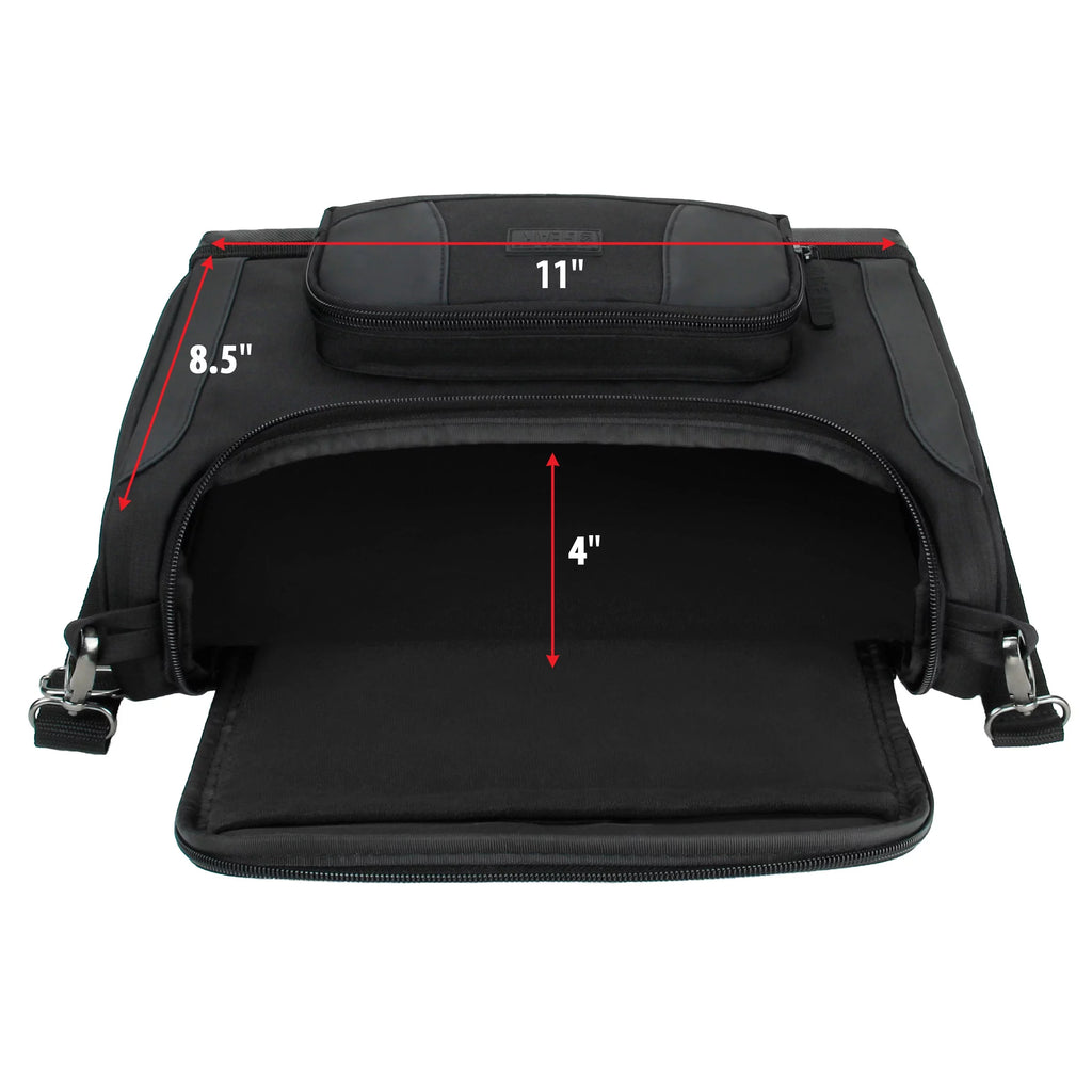 Compact Messenger Bag for 11 Inch iPad Pro and 10.9 Inch iPad Air (Black) O190