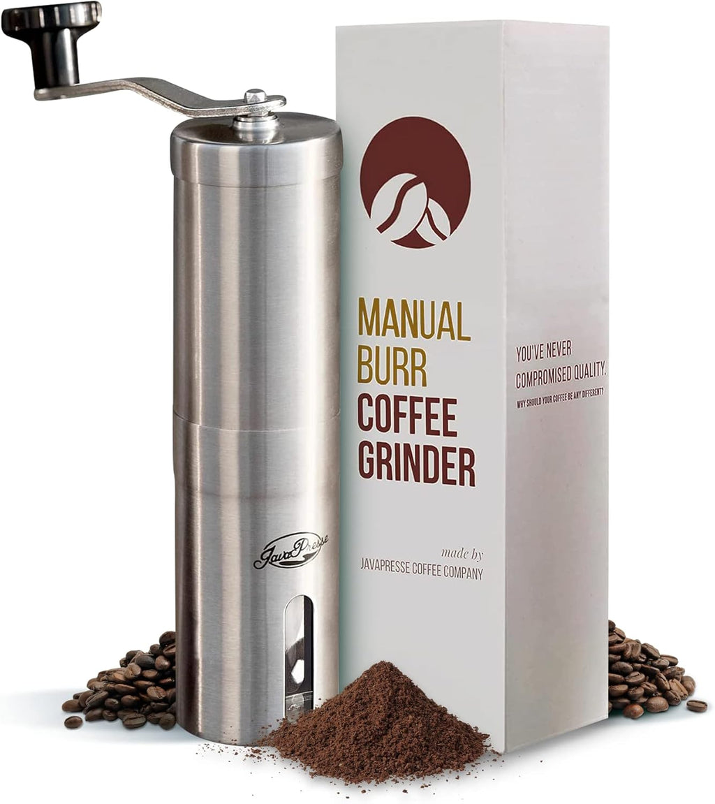Manual Stainless Steel Coffee Grinder with Hand Crank P837