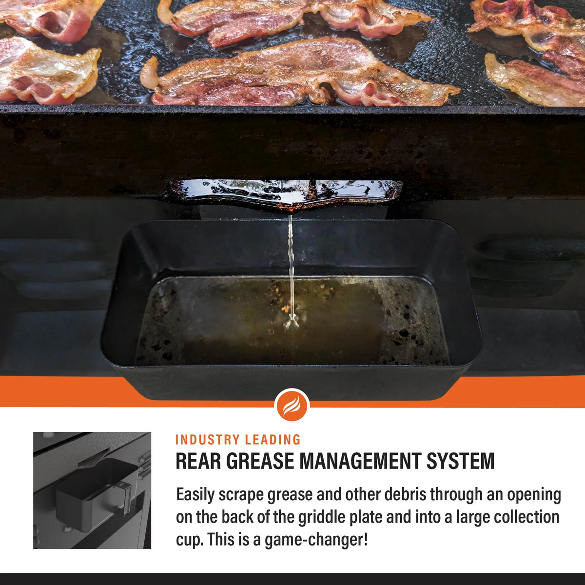 22 Propane Griddle with Stand and Adapter Hose S105
