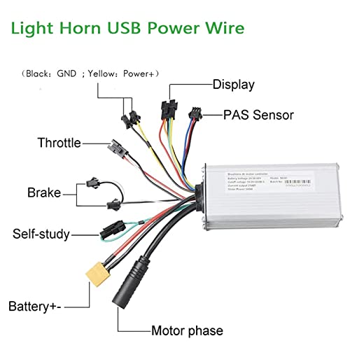 27.5in 48v 1500w Rear Wheel Electric Bicycle Conversion Kit Y75254