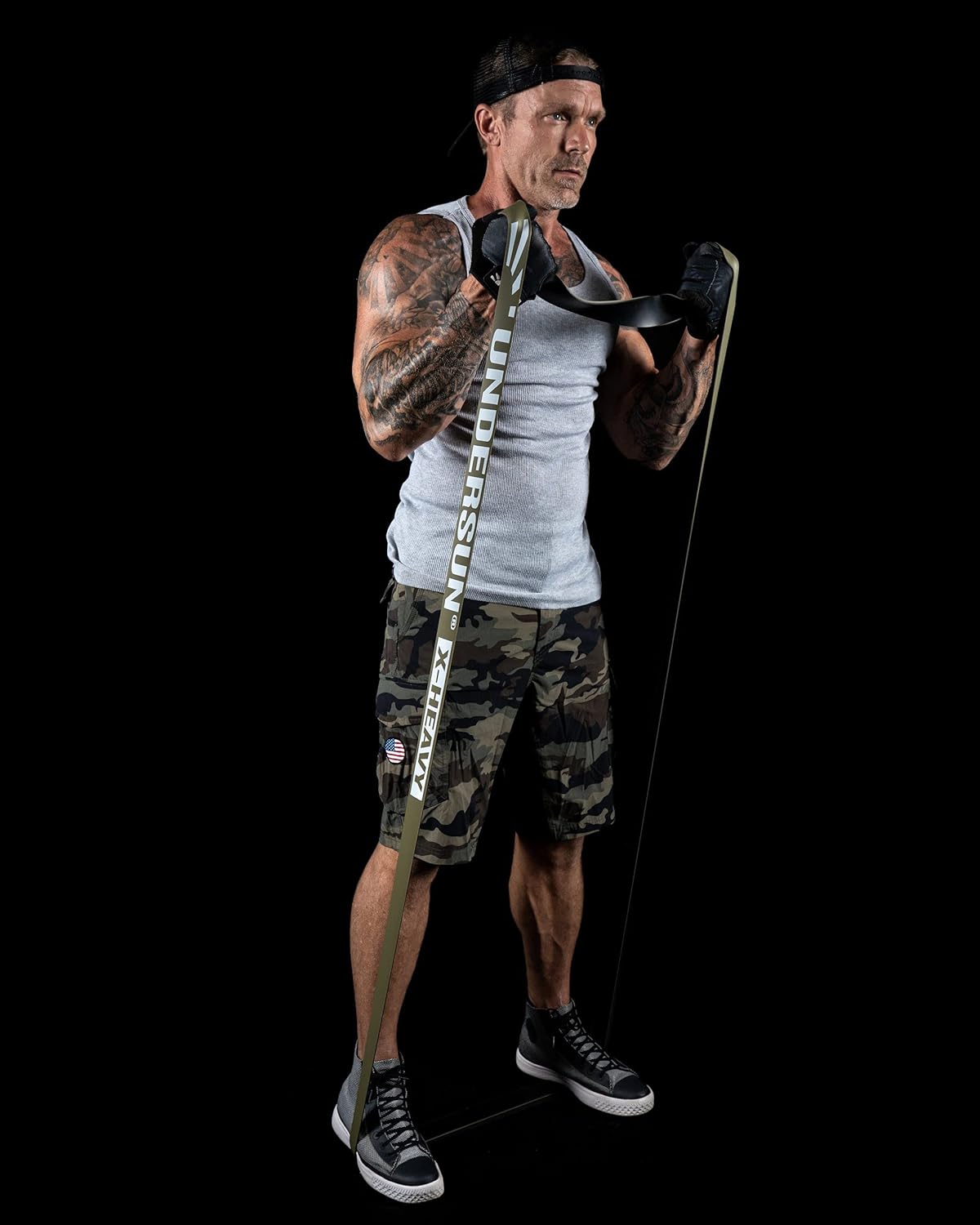 5 Assistance Exercise Bands Set in Camo J4486