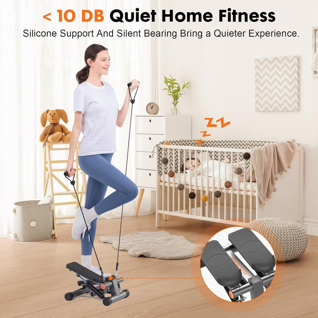 Mini Stepper with Resistance Bands X345