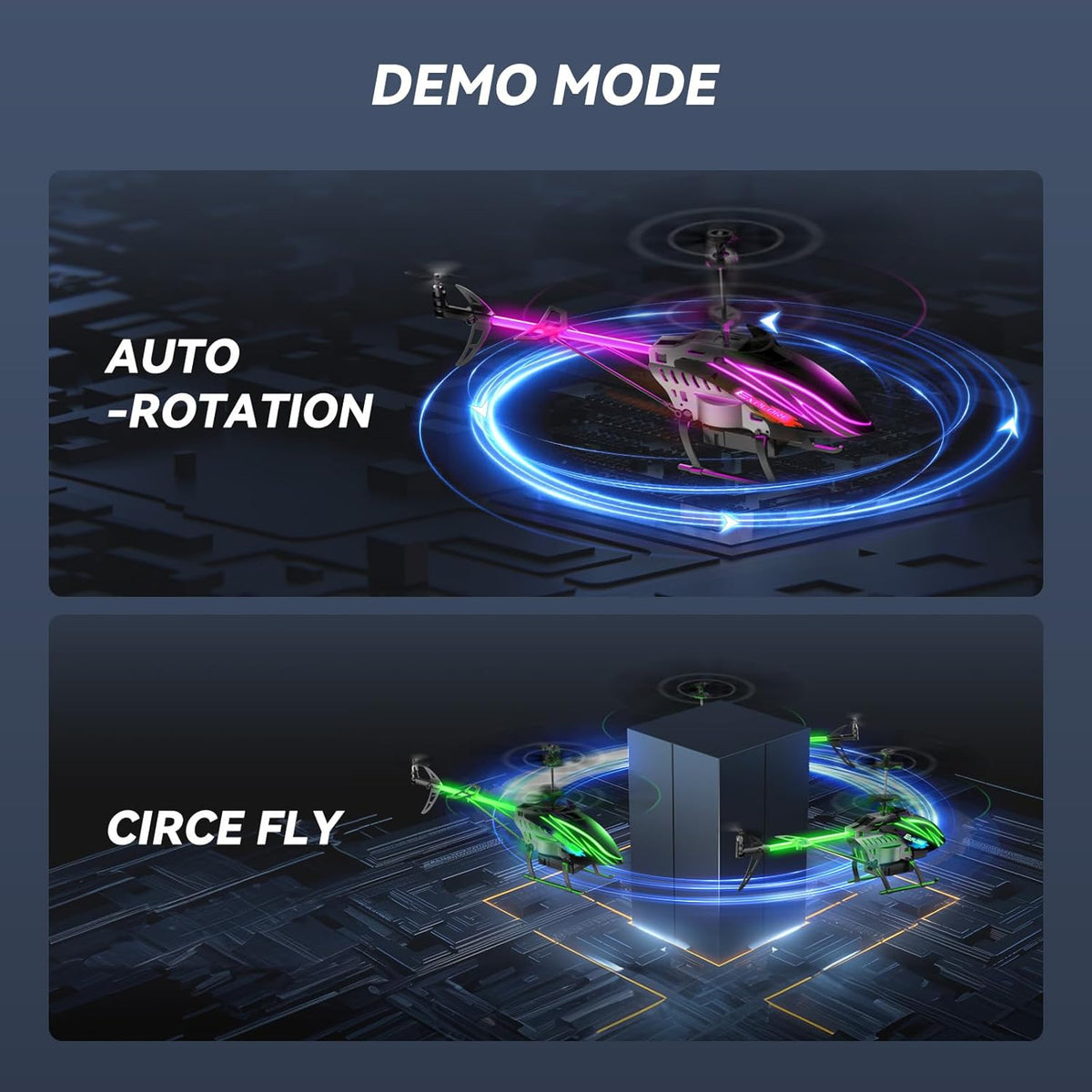 Blue 3.5 Channel RC Helicopter K1352