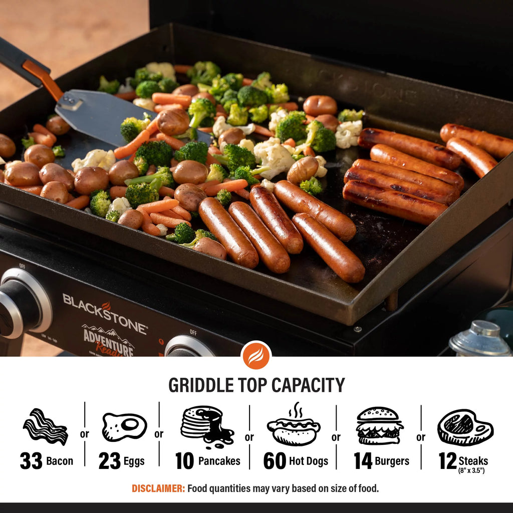 22 Propane Griddle with Stand and Adapter Hose S105