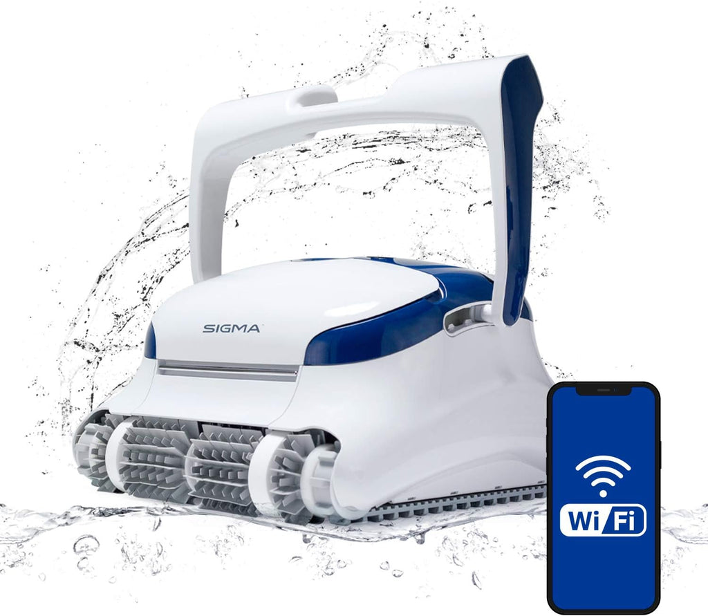 Robotic Pool Cleaner with Bluetooth and Top-Load Cartridge Filters B6031