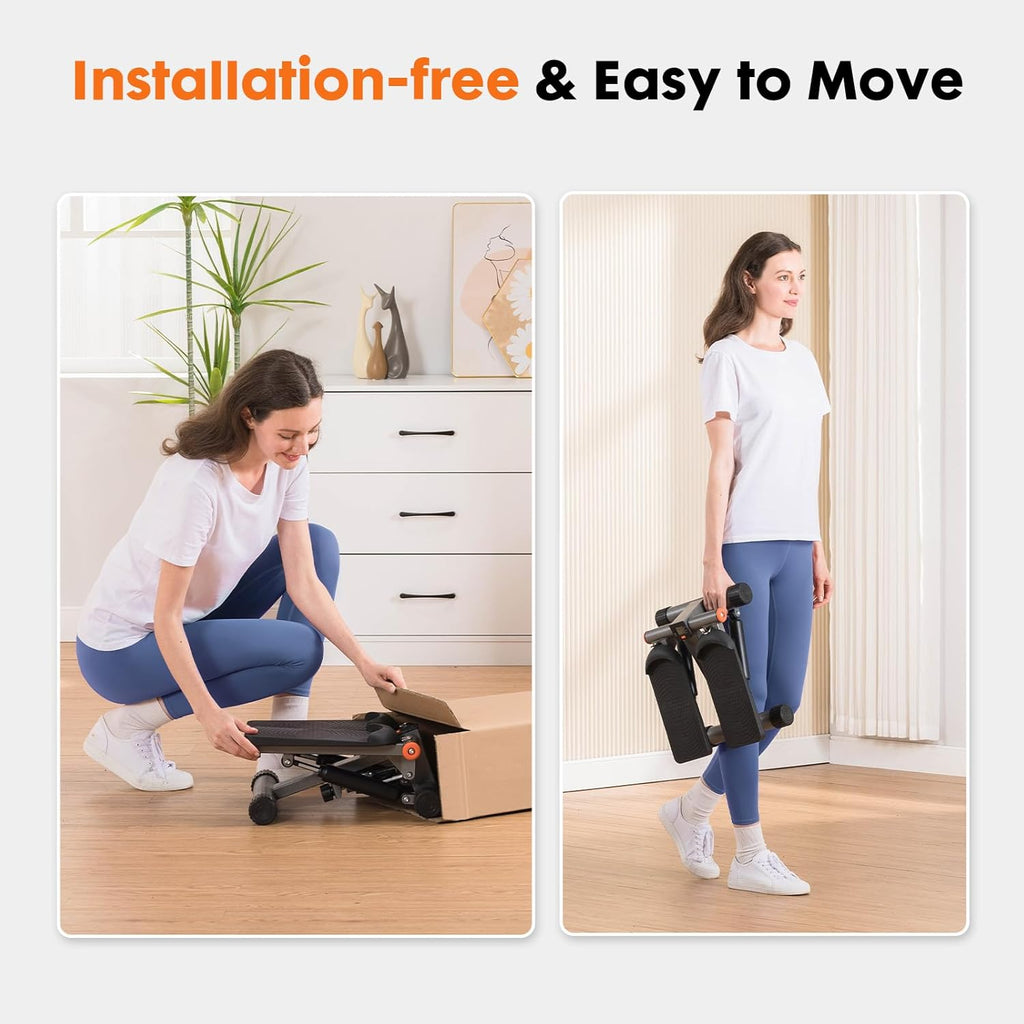 Mini Stepper with Resistance Bands X345