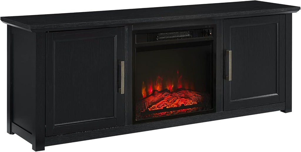58-inch Low Profile TV Stand with Electric Fireplace Z158