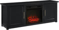 58-inch Low Profile TV Stand with Electric Fireplace Z158
