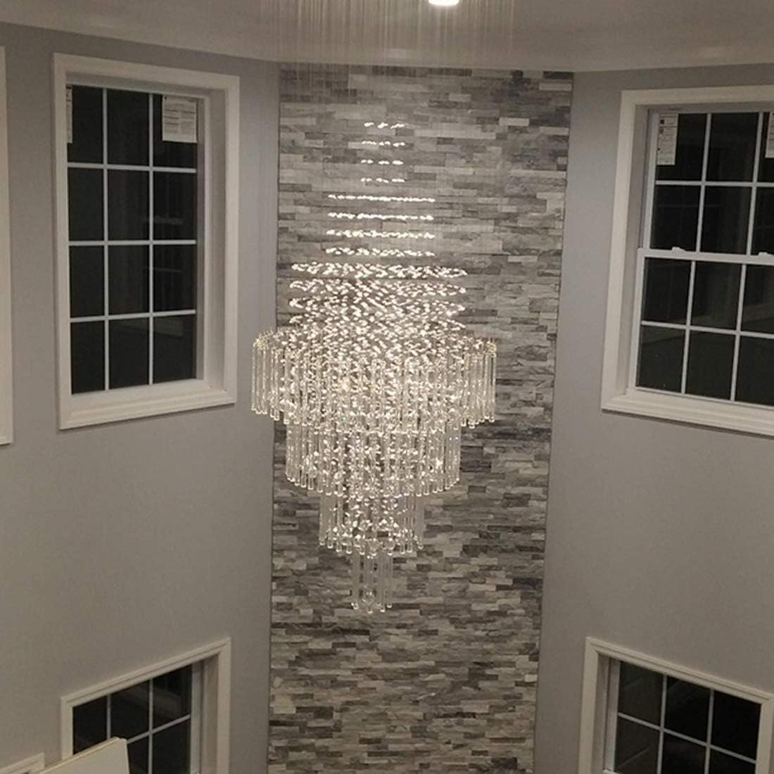 Large Modern Crystal Chandelier Ceiling Light Fixture I96380