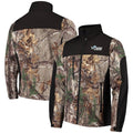 Realtree Camo/Black Softshell Full-Zip Jacket G2583