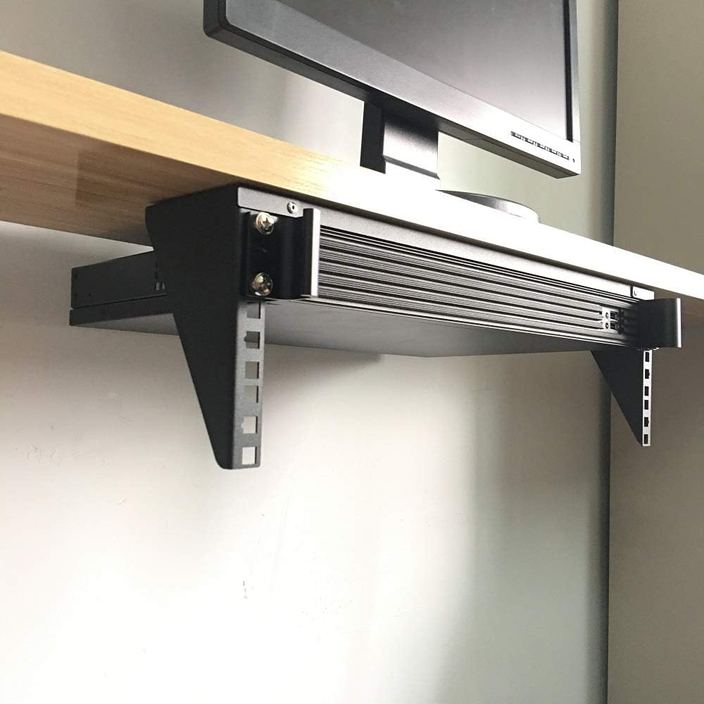 2U Foldable Cold Rolled Steel Vertical Wall Mount Rack G8726