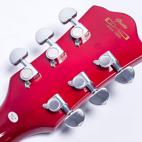 Red Hollow Body Electric Guitar B51620