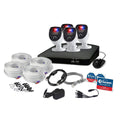 8-Channel Full HD 1TB Security System with 4 Cameras S2475