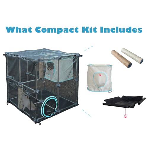 Catio Outdoor Cat Enclosure, Mega Kit Y26411