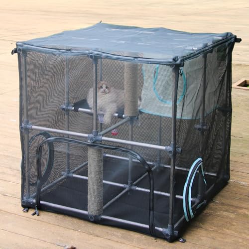 Catio Outdoor Cat Enclosure, Mega Kit Y26411