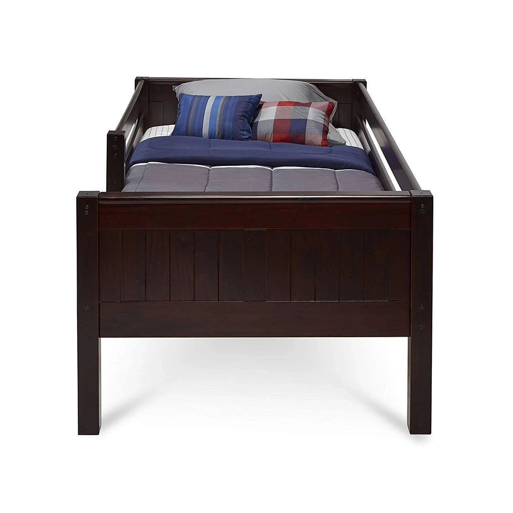 Twin Size Day Bed with Front Guard Rail W9356