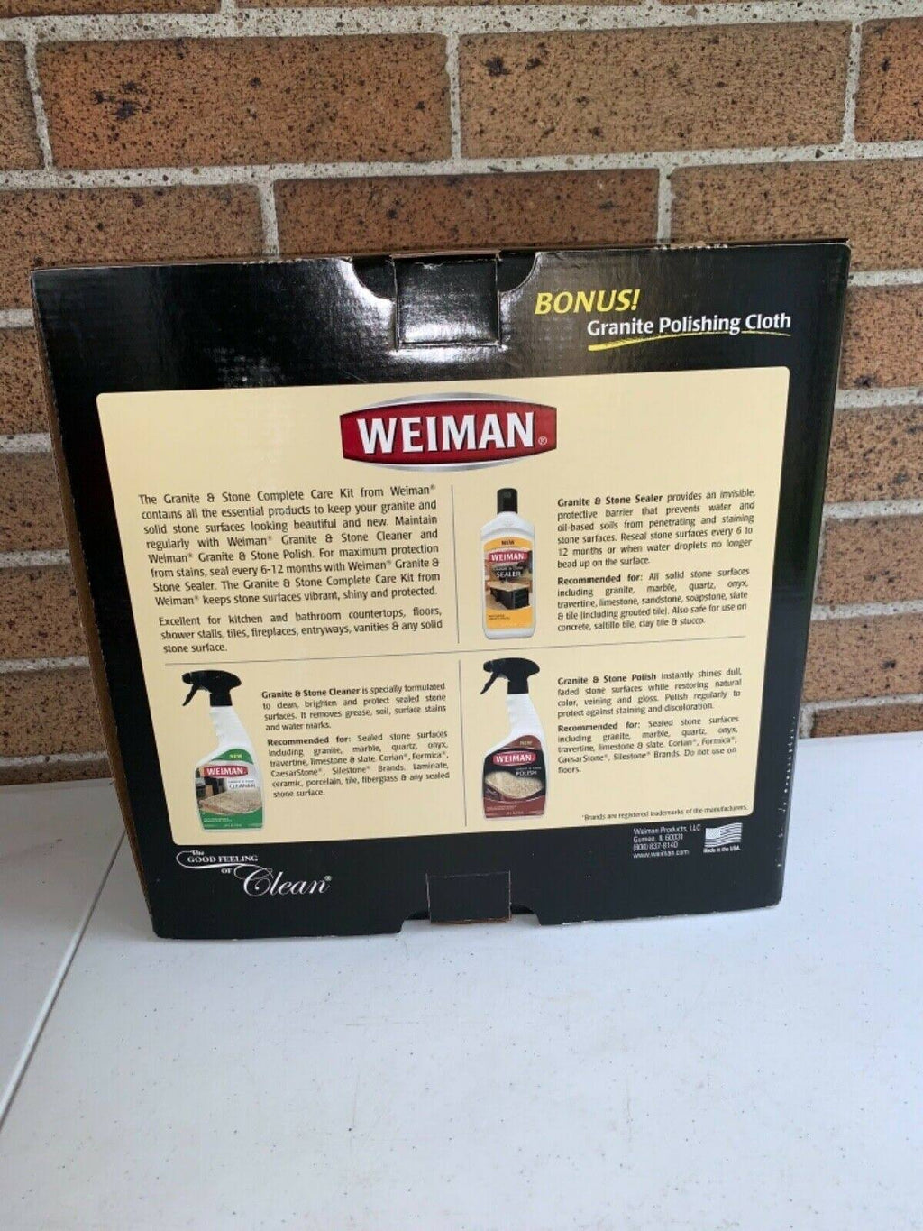 Granite and Stone Care Kit J514