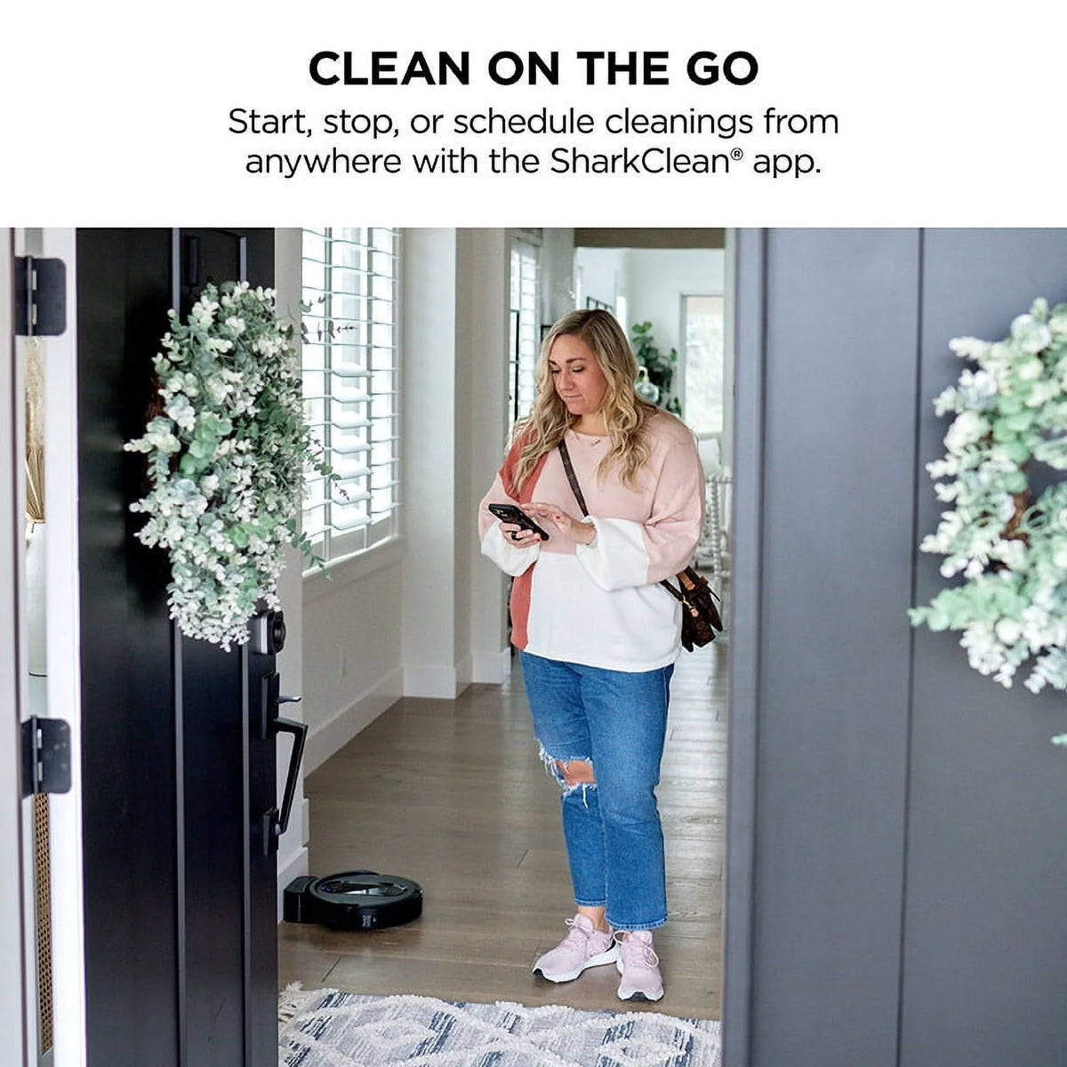 Robot Vacuum with Row-by-Row Cleaning, Wi-Fi C977635