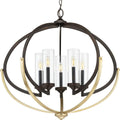 Antique Bronze Chandelier S41657