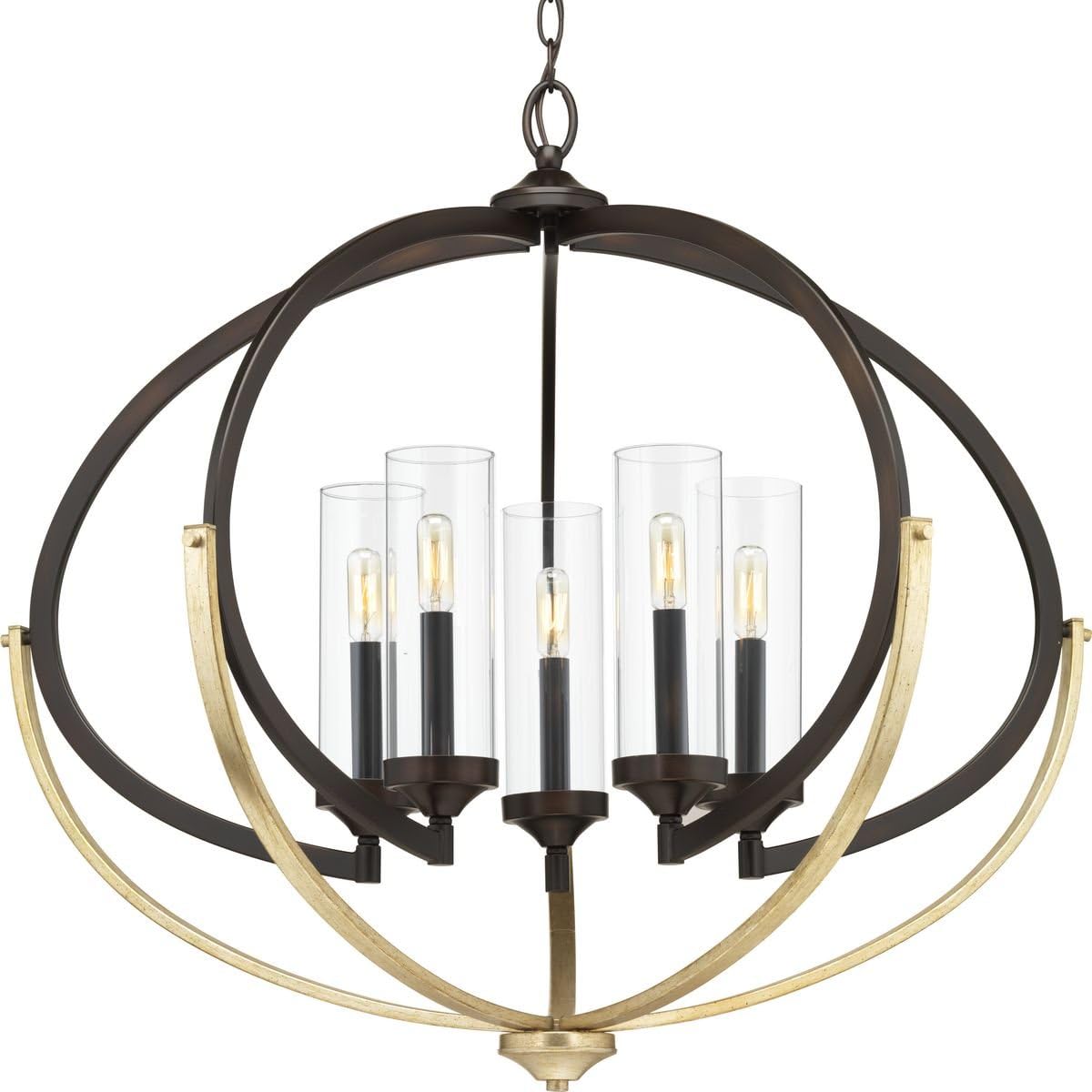Antique Bronze Chandelier S41657