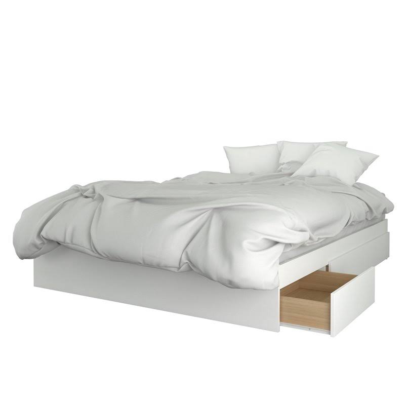 Natural Maple White Queen Size Bedroom Set P692215
