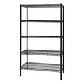 Black 18 x 48 in. Wire Shelf R468418