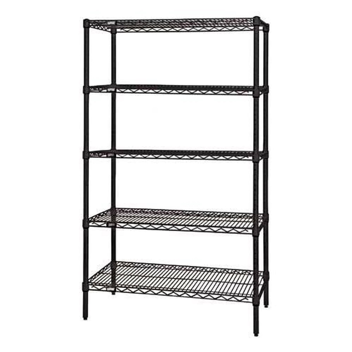 Black 18 x 48 in. Wire Shelf R468418