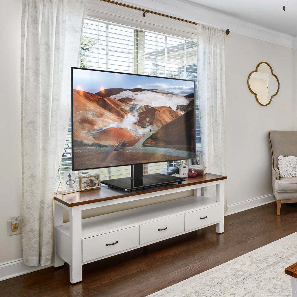 Black Swivel TV Stand O249