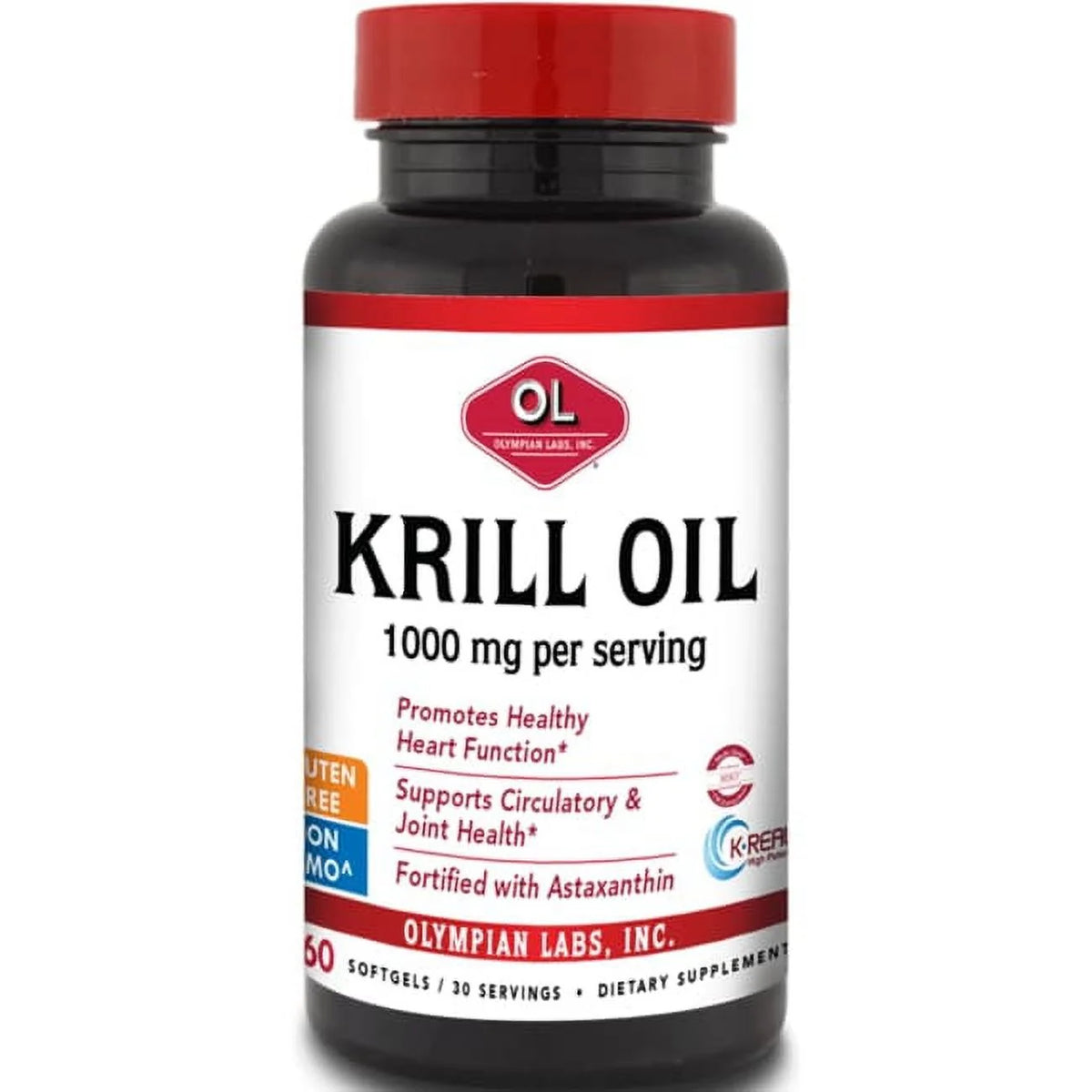 Krill Oil Softgels 1000 Mg 60 Ct Q265560