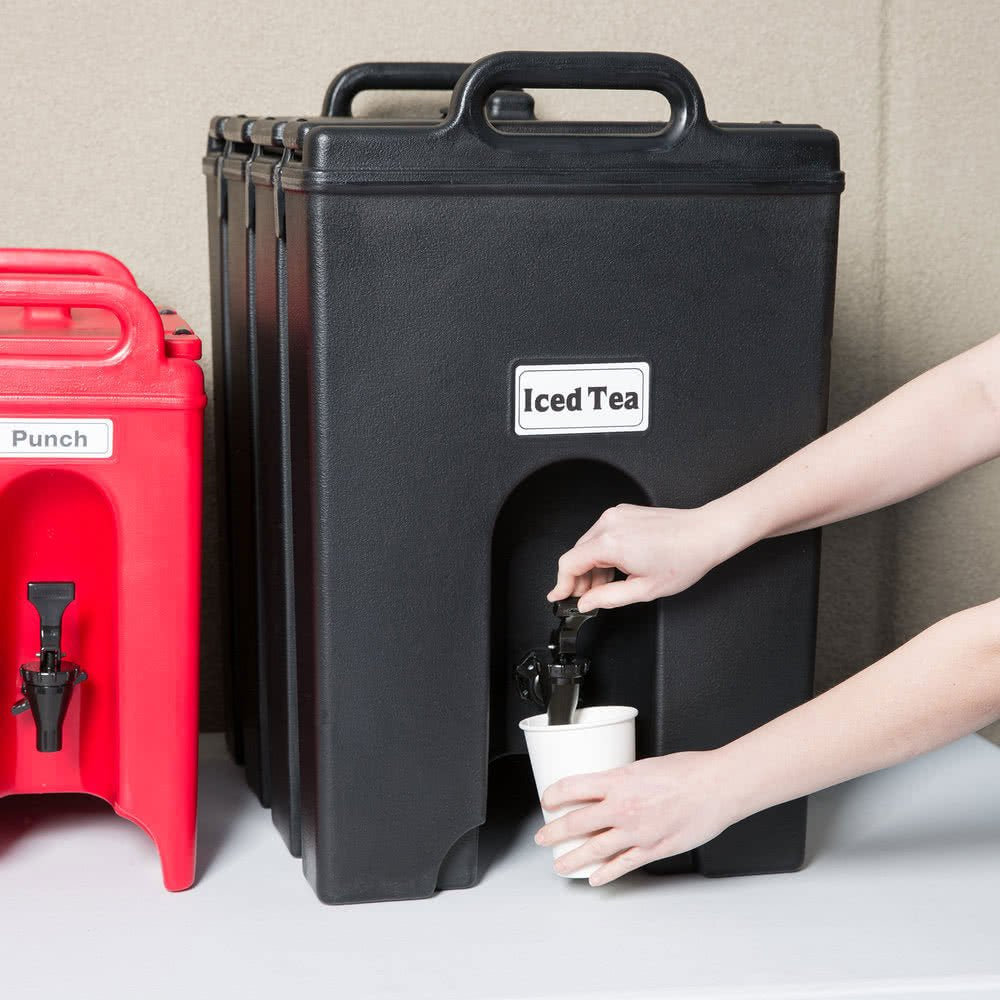 10 Gallon Capacity Black Camtainer Y4711
