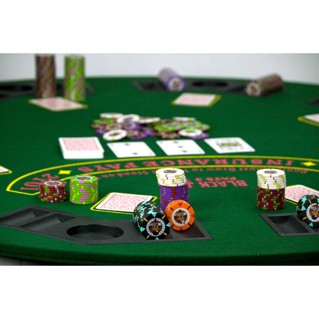 300ct Clay Gaming Chip Set in Carousel A188