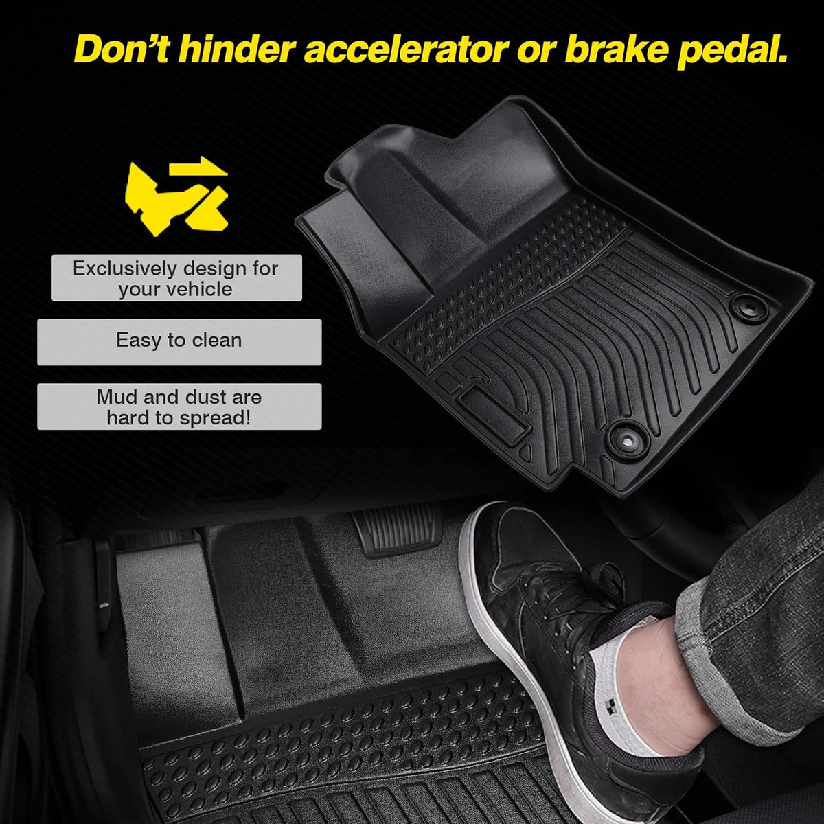 TPO Odorless High Edge Floor Liners T4714