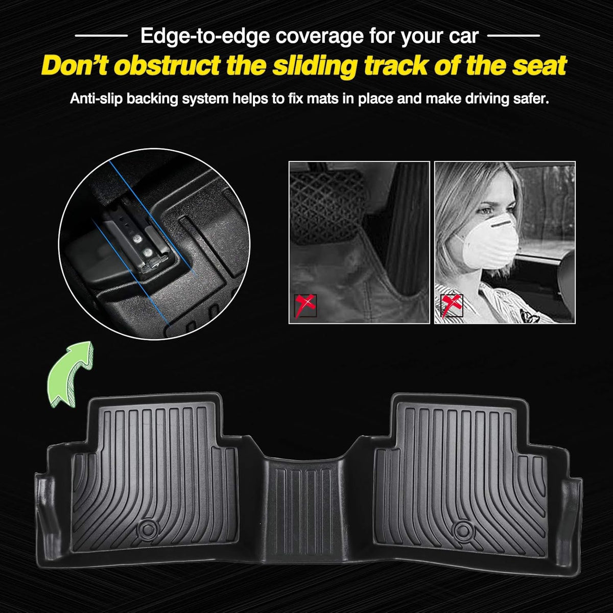 TPO Odorless High Edge Floor Liners T4714