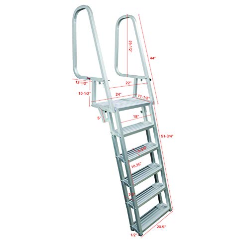 Flip-Up Dock Ladder 6-Step O88004