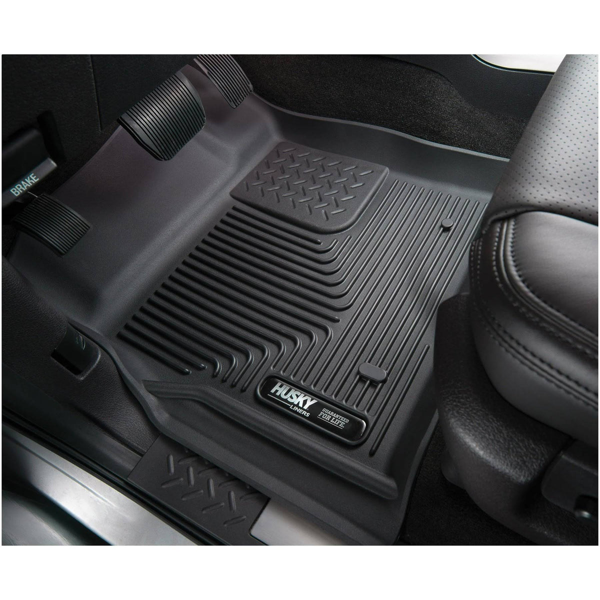 Black Front Floor Liners D81685