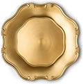 Gold Charger Plates Set of 6 E708